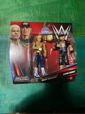 WWE Main Event Showdown Series 26 Cody Rhodes and John Cena
